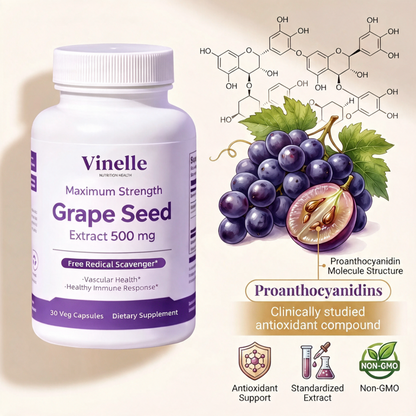Vinelle Grape Seed Extract for Menopause Support