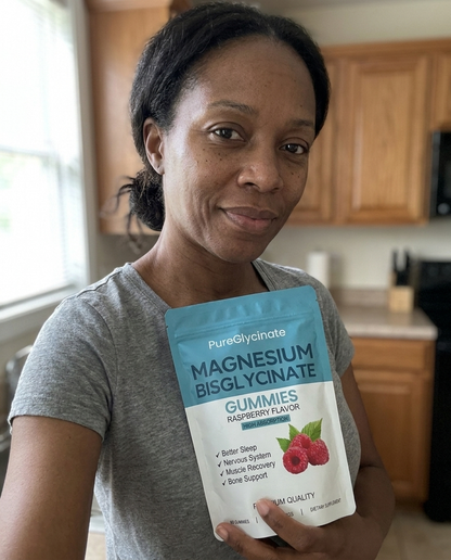 Magnesium Glycinate Gummies — Calm, Sleep & Muscle Support